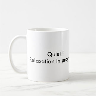 Mug détente en cours muqueuse