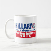 Mug Détenu 2016 de prison de Hillary Clinton (Gauche)