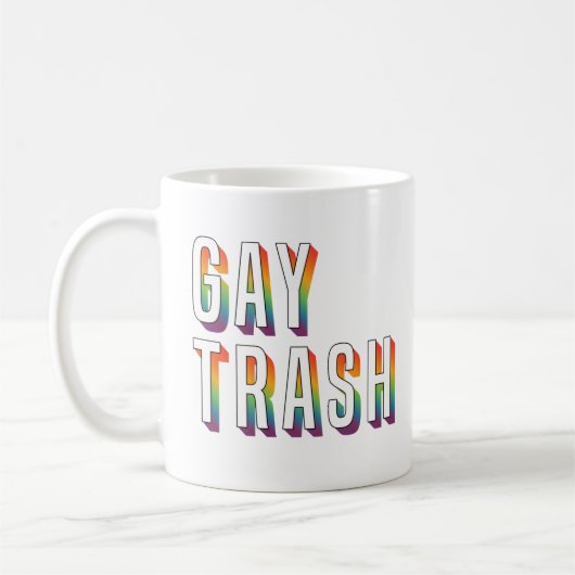 Mug Détritus gay (Gauche)