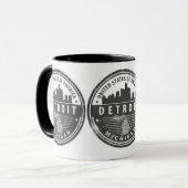 MUG DETROIT ETATS-UNIS (Devant gauche)