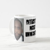 Mug Detroit le plus non désiré (Devant gauche)