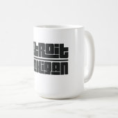 Mug Detroit - Michigan (Devant droit)