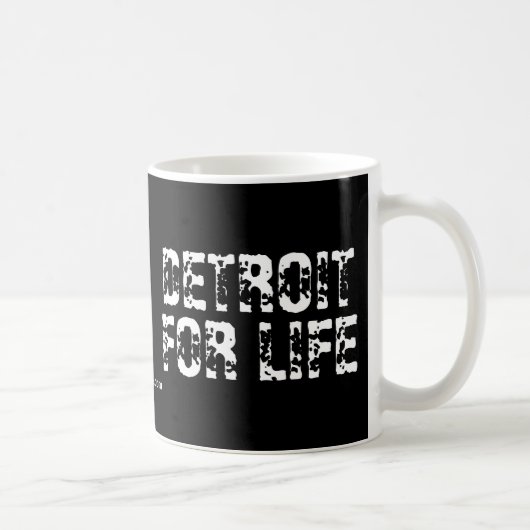 Mug Detroit pendant la vie (Droite)