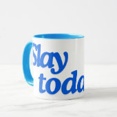 Mug Détruis aujourd'hui ! (Devant gauche)