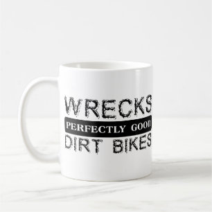 Mug Détruit Parfaitement Les Vélos Tout-Terrain Motocr