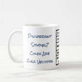 Mug d'études discordantes par RoseWrites (Gauche)