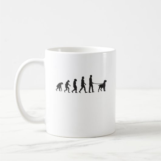 Mug Deutsch Drahthaar Evolution À poils durs allemand (Gauche)