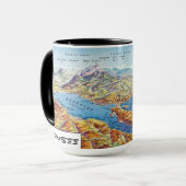Mug " Deutschland/A/CH : 2021/heute - Bodensee Panoram (Devant gauche)
