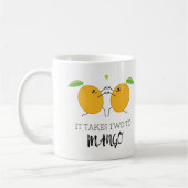 Mug Deux à Mango Tango Ballroom Dancing Couple (Gauche)