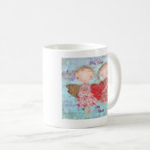 Mug Deux ailes un coeur (Devant droit)