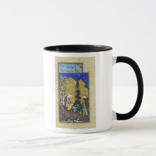 Mug Deux amants dans un verger fleurissant