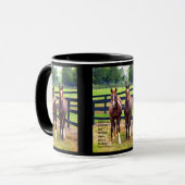 Mug Deux amis avec proverbes 18:24 (Devant gauche)