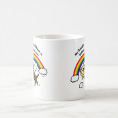 Mug Deux anges du Labrador Guardian (Rainbow Bridge)  (Centre)