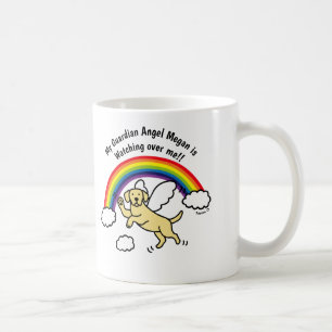 Mug Deux anges du Labrador Guardian (Rainbow Bridge) 