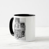 Mug Deux annonces concernant le Faux, le (Devant gauche)