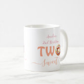 Mug Deux beignets sucrés 2e fête d'anniversaire (Devant droit)