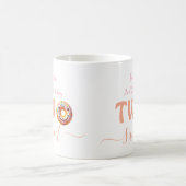 Mug Deux beignets sucrés 2e fête d'anniversaire (Centre)