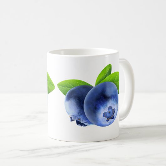 Mug Deux bleuets (Devant droit)