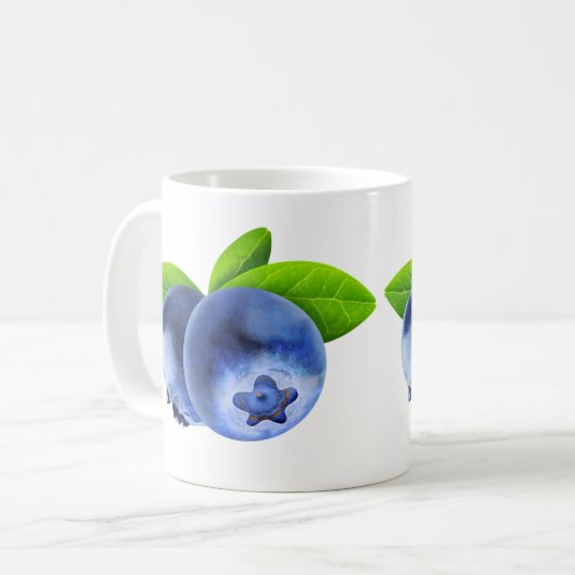 Mug Deux bleuets (Devant gauche)