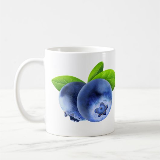 Mug Deux bleuets (Gauche)