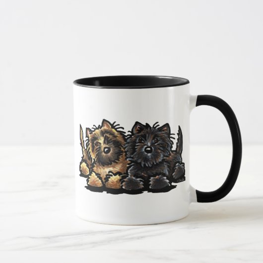 Mug Deux Cairn Terriers (Droite)