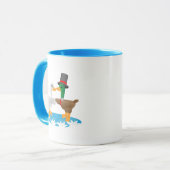 Mug Deux canards, un étang, pour toujours (Devant gauche)