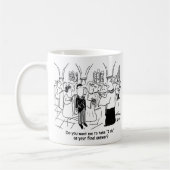 Mug Deux Caricatures À Thème Mariage. (Gauche)