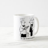 Mug Deux Caricatures À Thème Mariage. (Devant droit)
