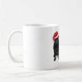 Mug Deux carlins de Noël (Gauche)