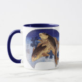 Mug Deux carpes, Hokusai (Gauche)