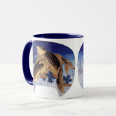 Mug Deux carpes, Hokusai (Devant gauche)