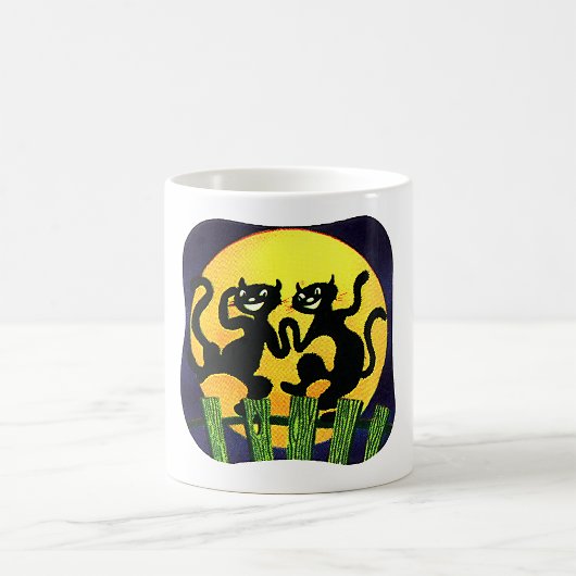Mug Deux chats noirs