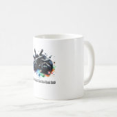Mug Deux chats noirs : Quoi de mieux qu'un chat noir (Devant droit)