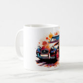 Mug Deux chevaux (Devant gauche)