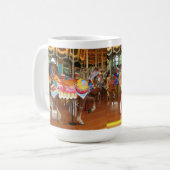 Mug Deux chevaux carrousel Seattle Zoo (Devant gauche)