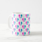 Mug Deux chevaux de mer en amour (Devant gauche)