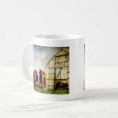 Mug Deux Chevaux Prêts Pour Le Travail (Devant gauche)