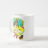 Mug deux chèvres un chaton (Devant gauche)