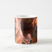 Mug Deux chiens et un chat (Centre)
