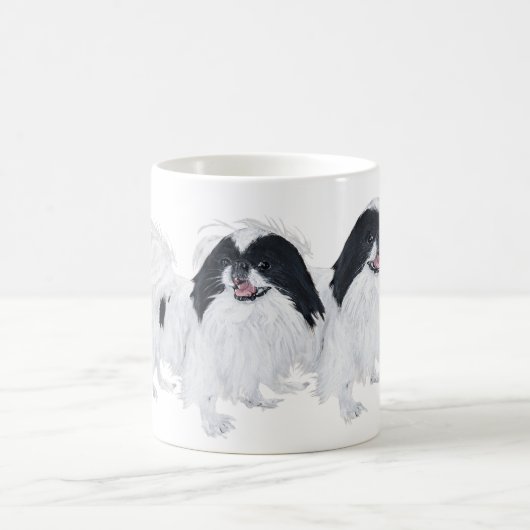 Mug Deux chiens japonais Chin (Centre)
