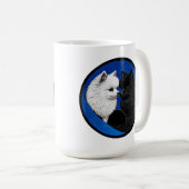 Mug Deux chiens spitz adorables (Devant droit)