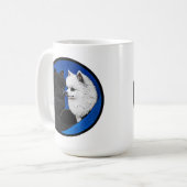 Mug Deux chiens spitz adorables (Devant gauche)