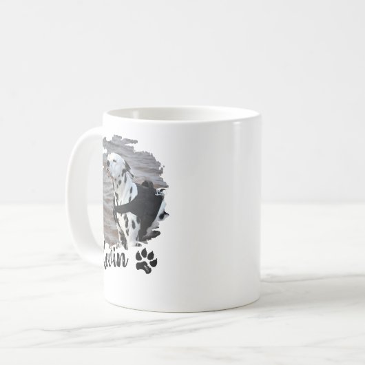 Mug Deux Chiens Une Coupe (Devant gauche)