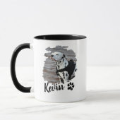 Mug Deux Chiens Une Coupe (Gauche)