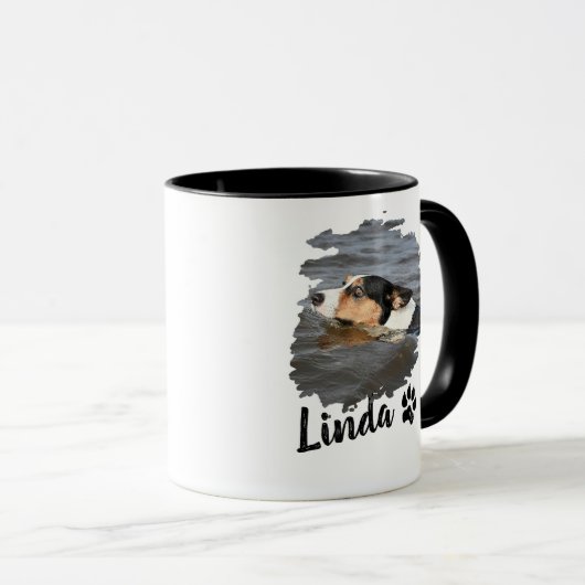 Mug Deux Chiens Une Coupe (Devant droit)