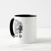 Mug Deux Chiens Une Coupe (Devant gauche)