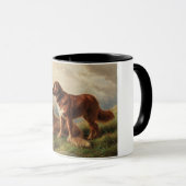 Mug Deux chiens vigilants (Devant droit)
