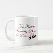 Mug Deux coeurs (Gauche)