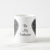 Mug Deux Coeurs-Deux Noms Soit Ma Valentine (Centre)