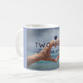 Mug Deux coeurs un amour (Devant gauche)